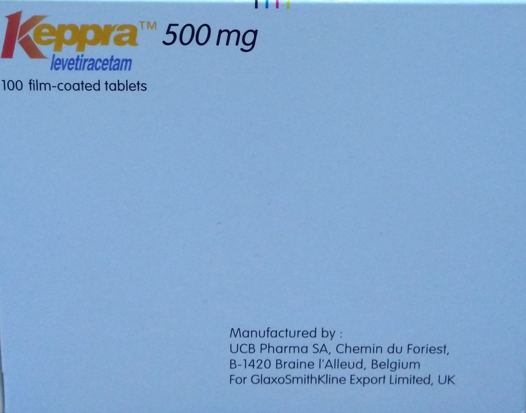Keppra Tablets 500mg*